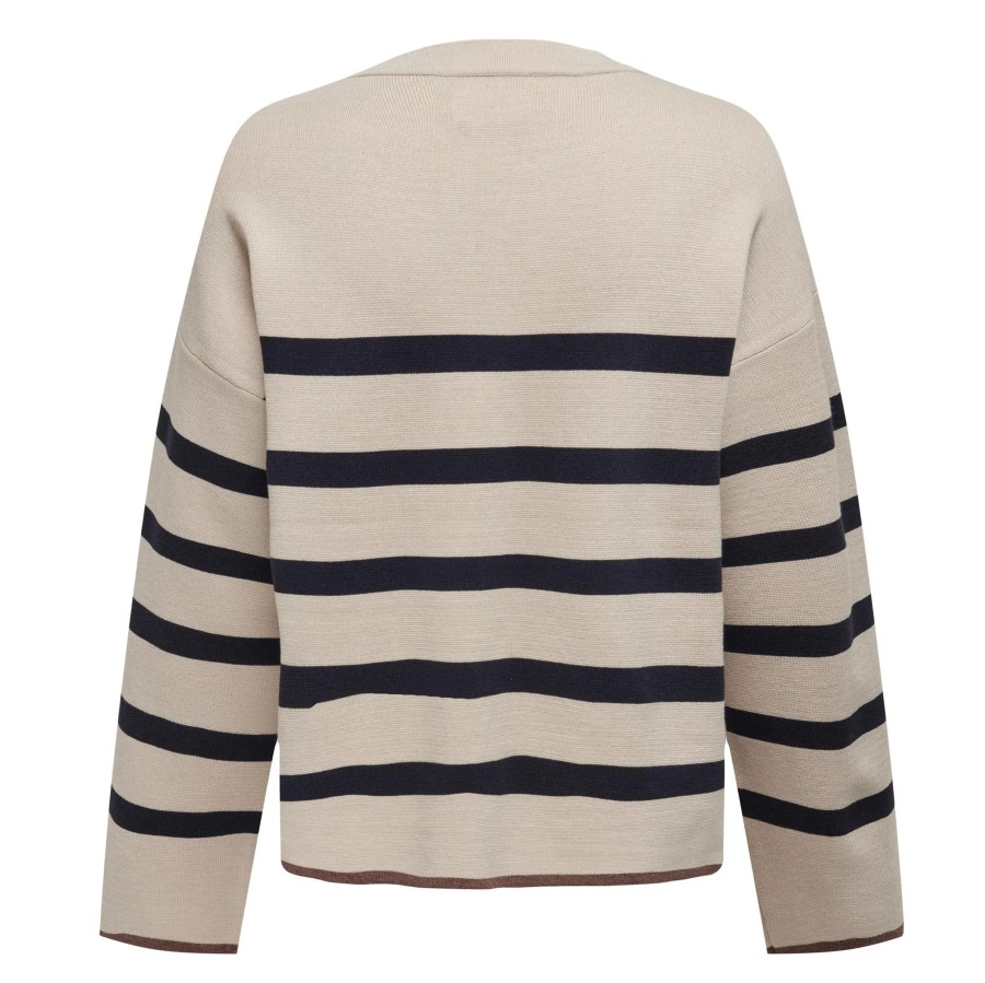 Frauen Only Shirts & Tops | Only Onlalberte Ls Stripe Pullover