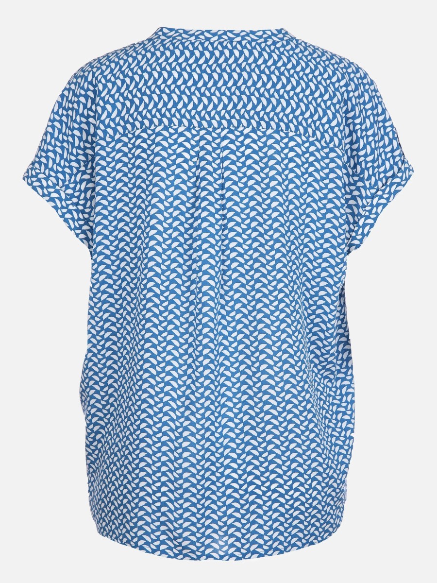 Frauen Tom Tailor Blusen | Damen Bluse Mit Alloverprint