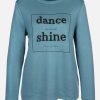 Frauen Tom Tailor Pullover & Cardigans | Damen Sweatshirt Mit Glitter Print