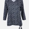 Frauen Sure Shirts & Tops | Damen Shirt Im Alloverprint