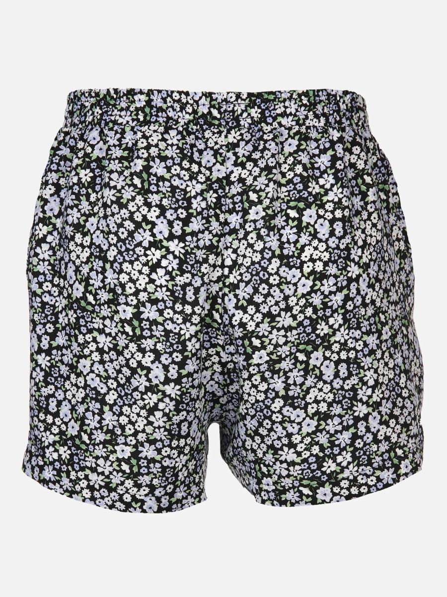 Frauen IX-O Hosen | Damen Hotpants Im Blumchenprint