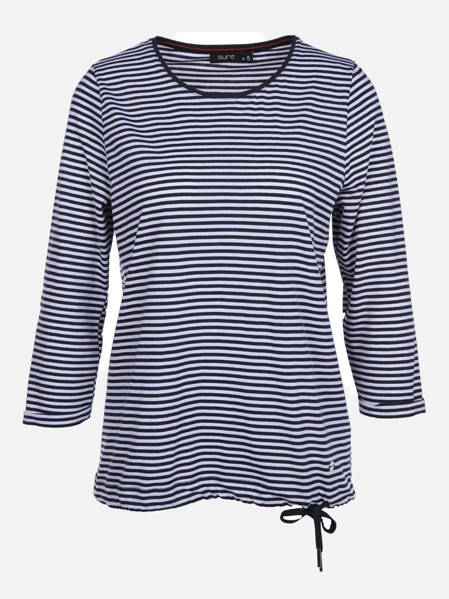 Frauen Sure Shirts & Tops | Damen Shirt Im Ringellook