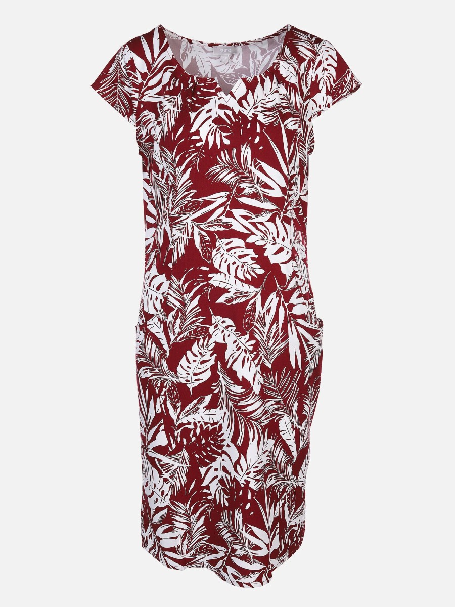 Frauen Sure Kleider & Jumpsuits | Damen Kleid Mit Alloverprint