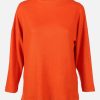 Frauen Sure Shirts & Tops | Damen Flauschpullover In Kastiger Form