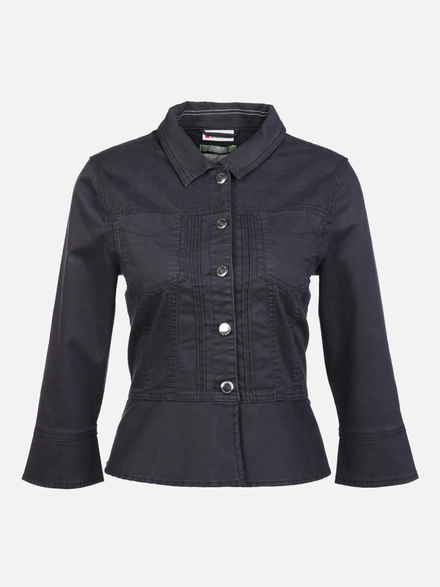 Frauen Street One Jacken & Mantel | Damen Blousonjacke Mit 3/4 Langen Armeln