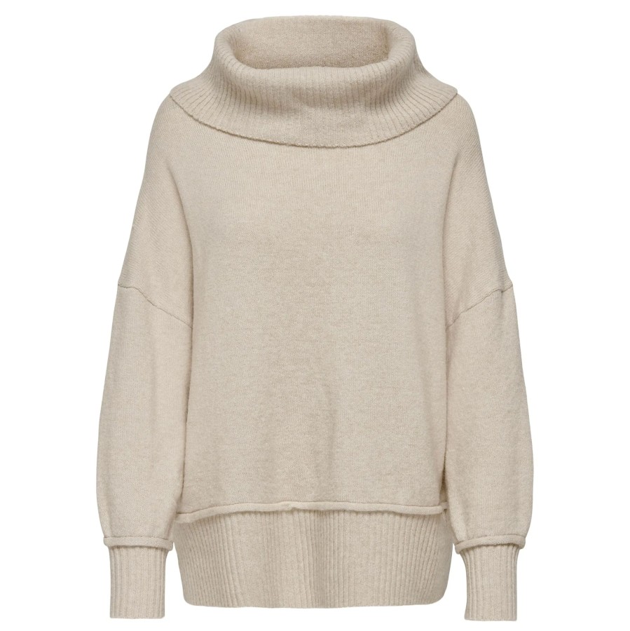 Frauen Only Pullover & Cardigans | Only Onlhazel Ls Cowlneck Strickpullover