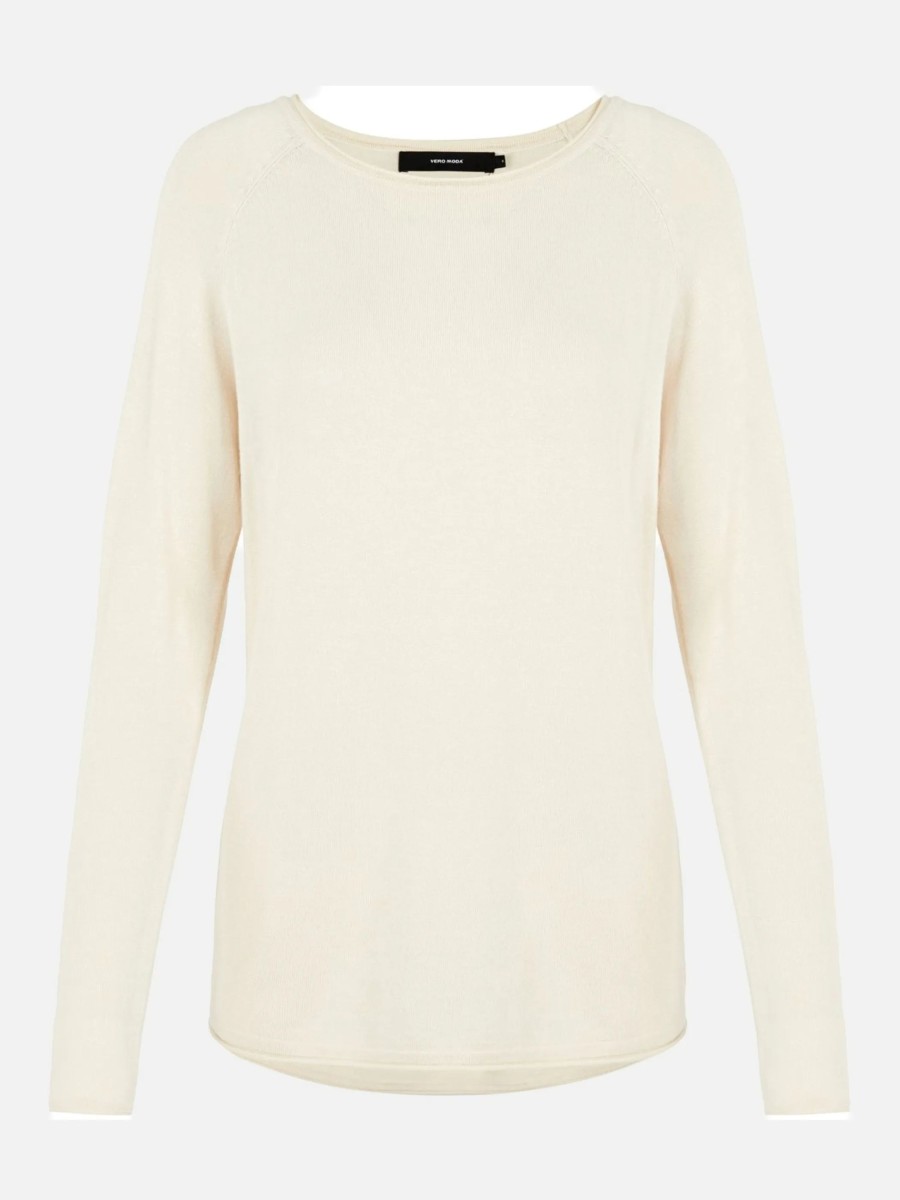 Frauen Vero Moda Pullover & Cardigans | Vero Moda 10220902 Vmnellie Glory Ls Lon Feinstrickpullover