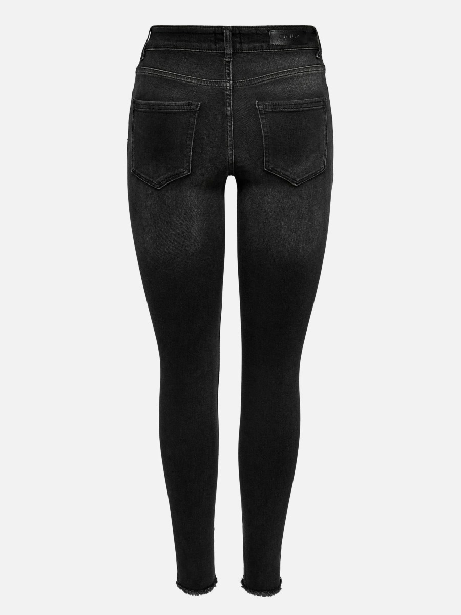 Frauen Only Hosen | Only Onlblush Mid Ank Raw Jeans