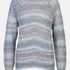 Frauen Lisa Tossa Pullover & Cardigans | Damen Strickpullover In Melierter Optik