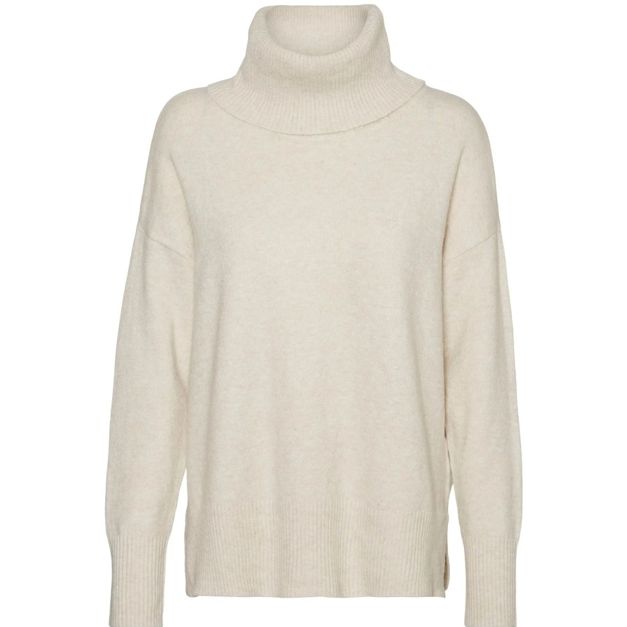 Frauen Vero Moda Pullover & Cardigans | Vero Moda Vmdoffy Ls Cowlneck B Pullover